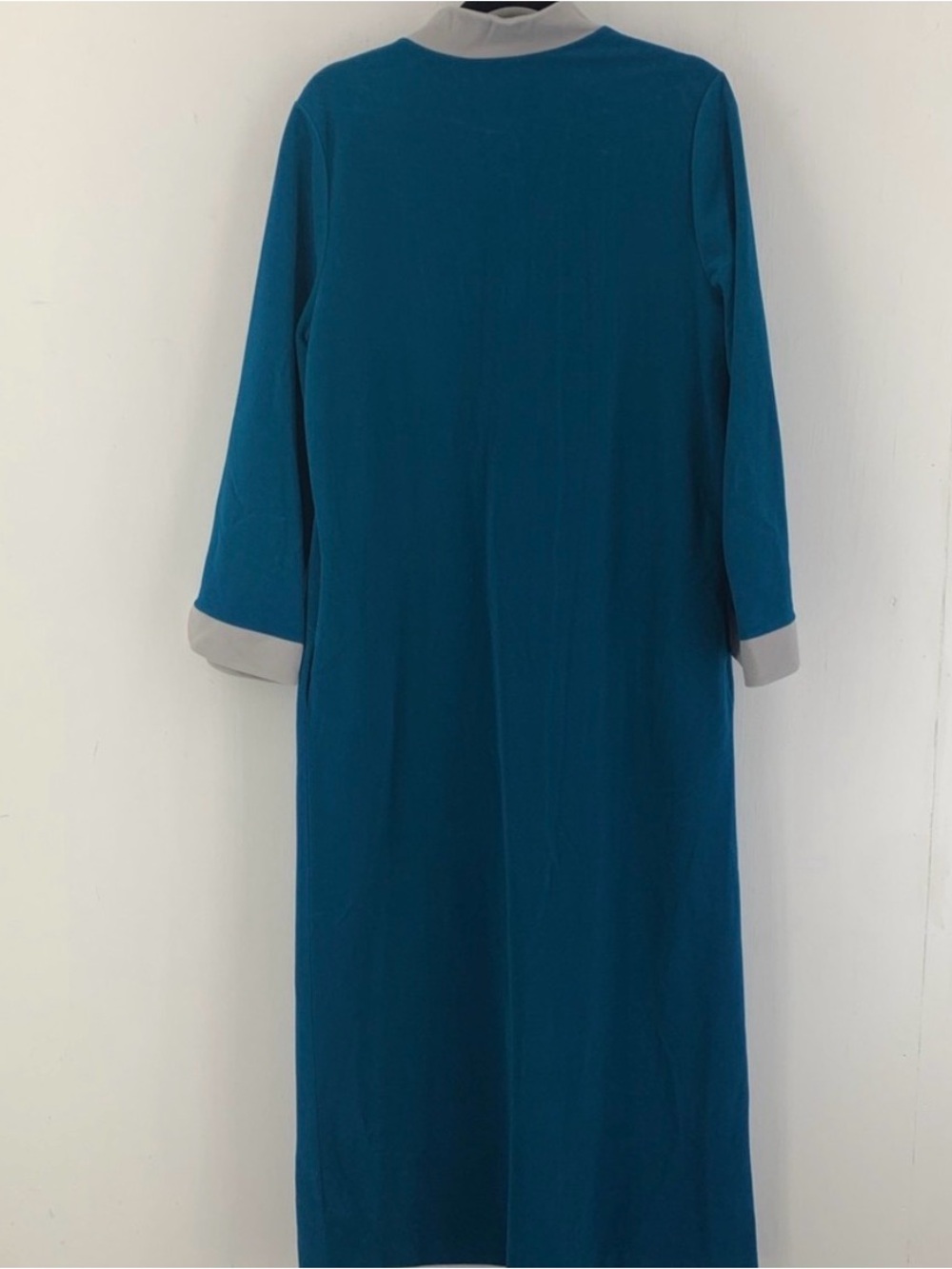 Vintage Vanity Fair Womens 14 Full Length Robe House Coat Pockets USA READ - Picture 3 of 5